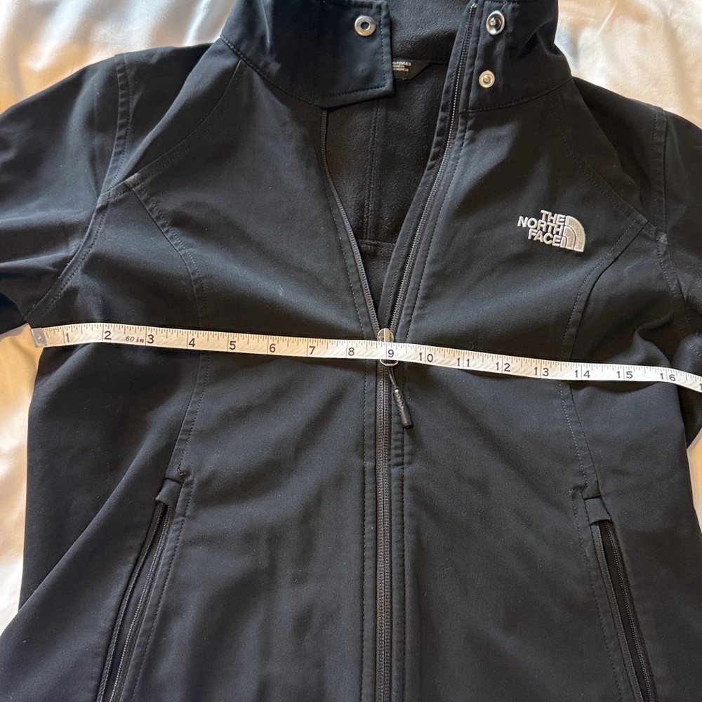 The North Face Black Softshell Jacket Full Zip Lightweight Women’s Size Small - Picture 6 of 7